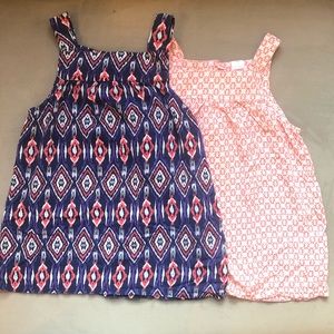 Flowy Carter’s summer tank tops